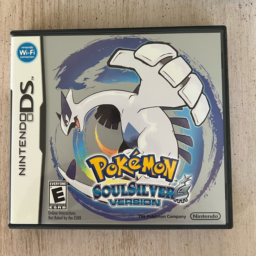 COPY - DS Game card Pokémon Soulsilver HeartGold
